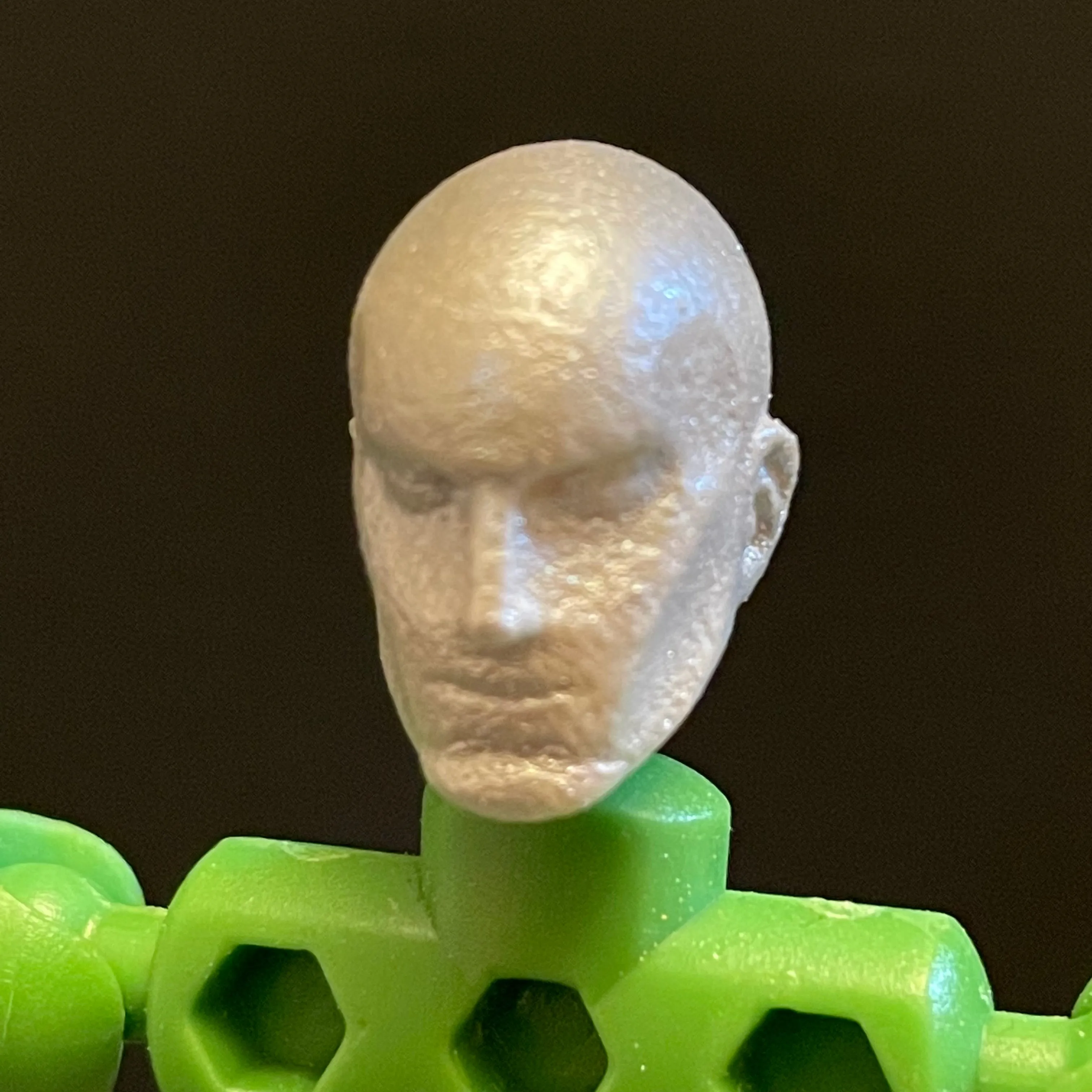 Human head for ModiBot figure kits