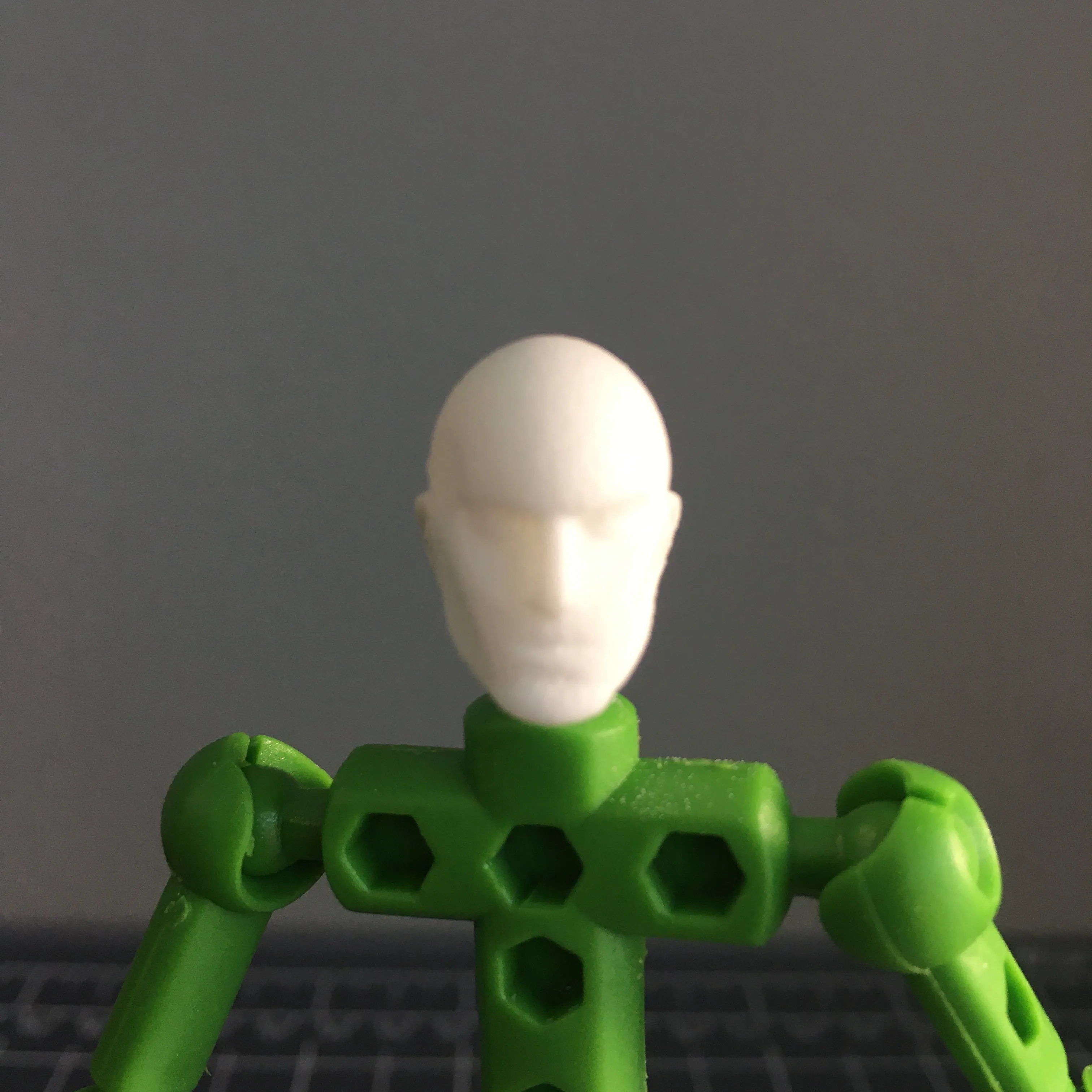 Human head for ModiBot figure kits