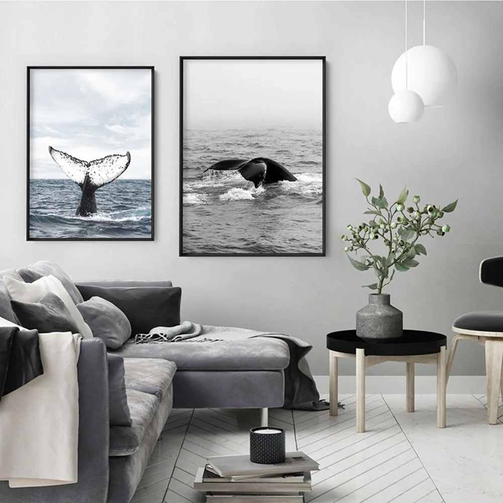 Humpback Whale Tail - Art Print