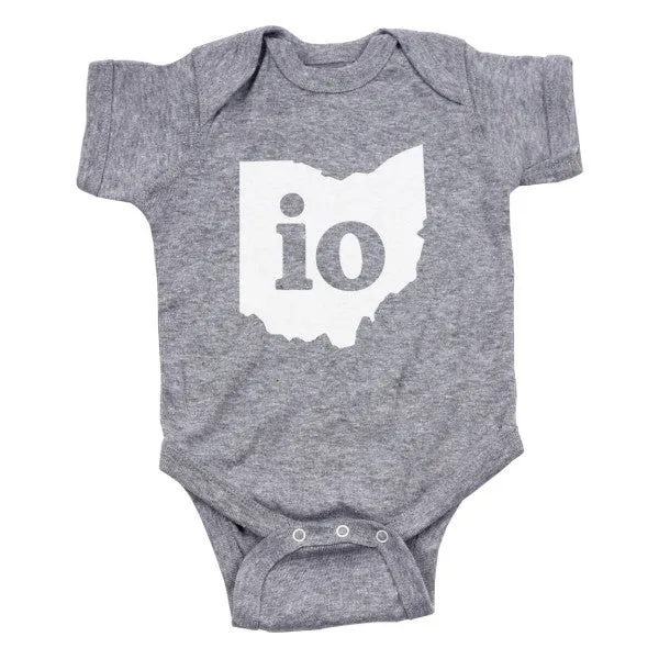 IO Ohio Couples Outfit Baby One Piece