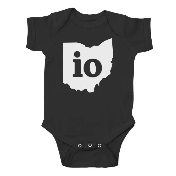 IO Ohio Couples Outfit Baby One Piece