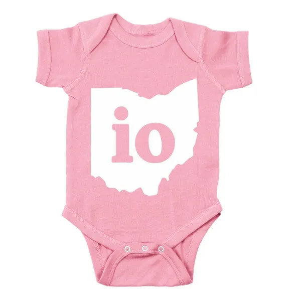 IO Ohio Couples Outfit Baby One Piece