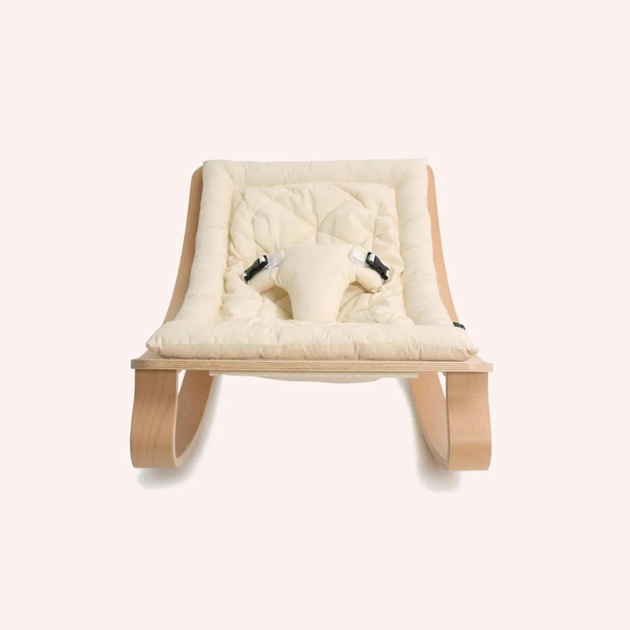 Levo Baby Rocker - Organic White