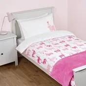 Llamas Pink Print Bedset