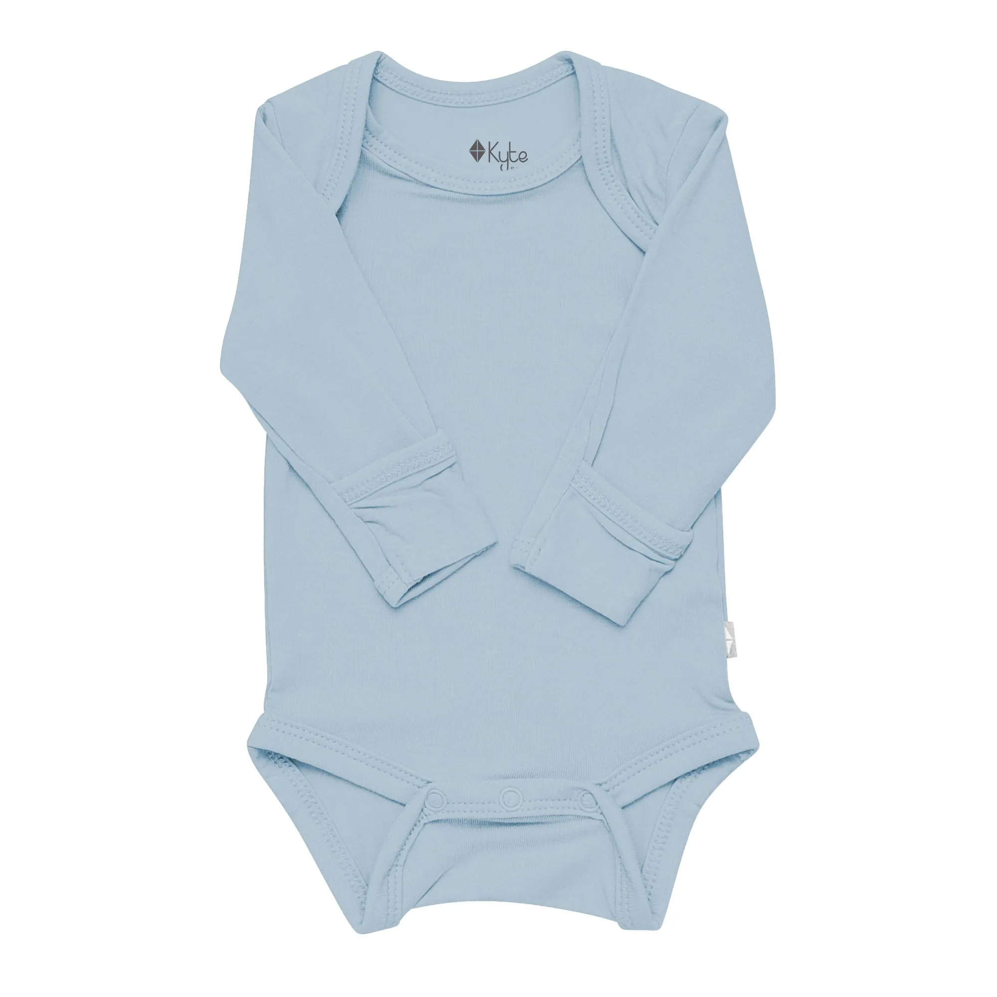 Long Sleeve Bodysuit in Fog