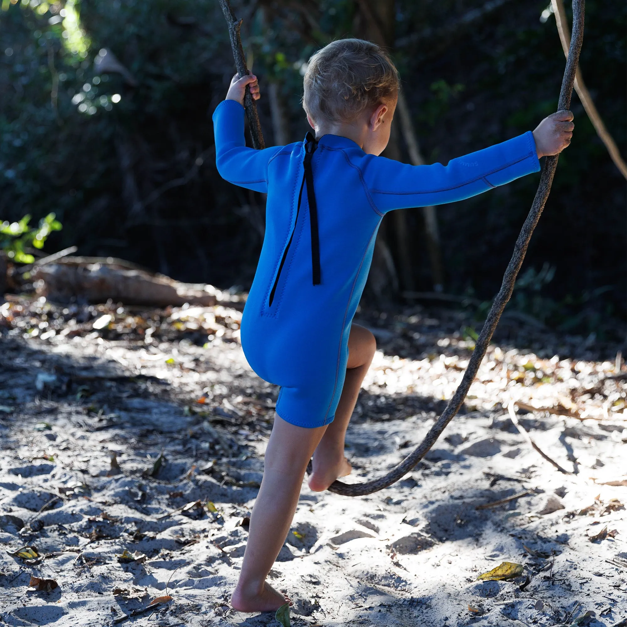 Long Sleeve Wetsuit - Marine Blue