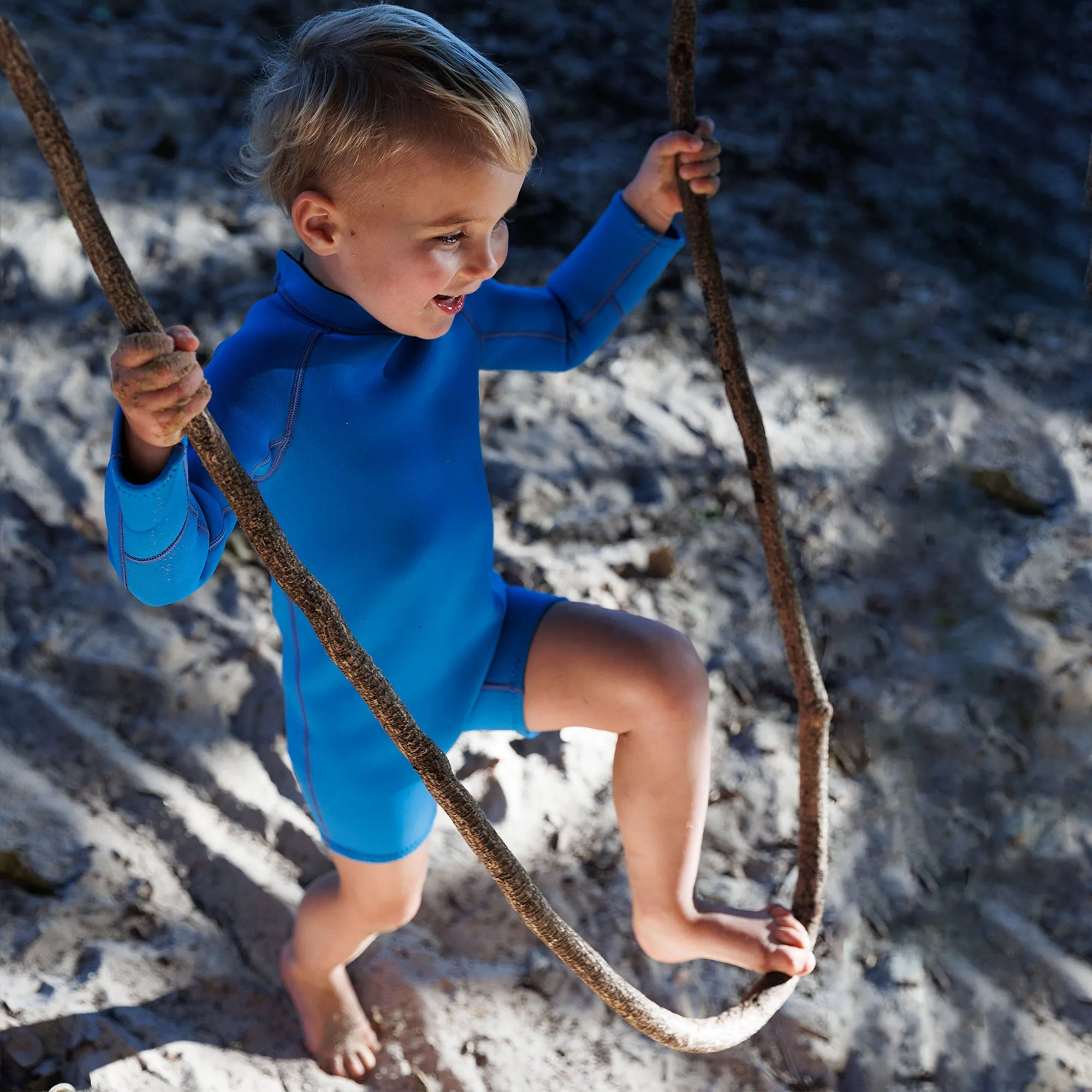 Long Sleeve Wetsuit - Marine Blue