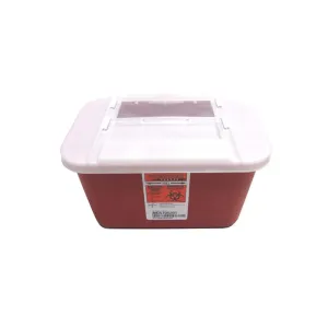 Medline Single   Dual Opening Sharps Container - 1 Gallon