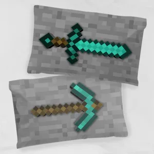 Minecraft Diamond Life 1 Pack Pillowcase