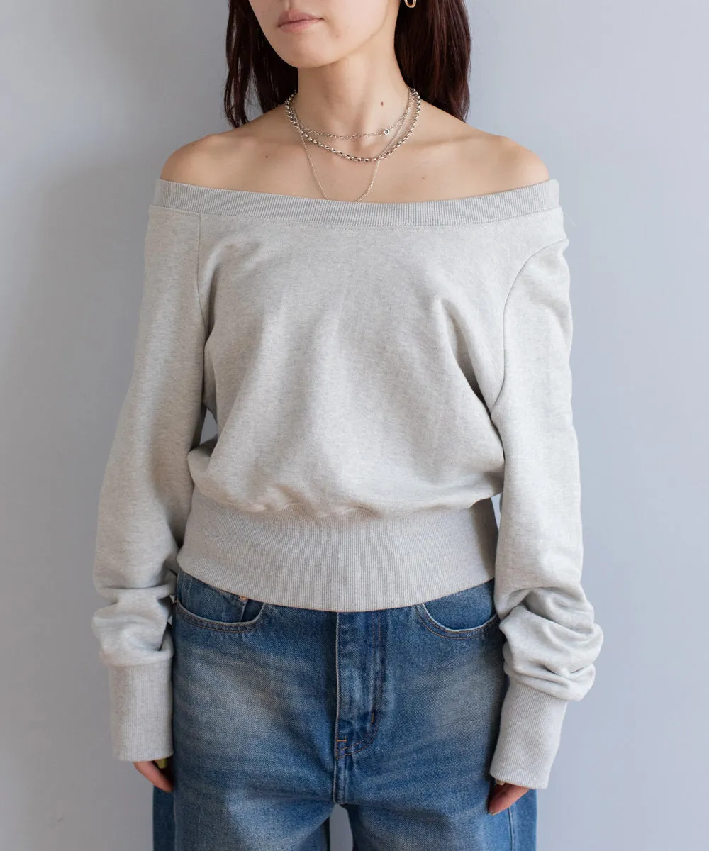 multiway shoulder sweat tops