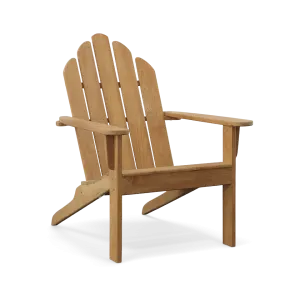 NATURAL TEAK ADIRONDACK CHAIR