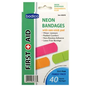 Neon Bandages Family Pack