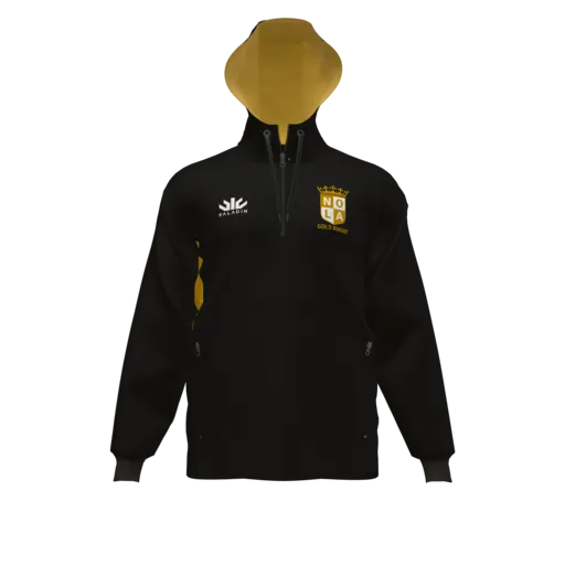 Nola Gold Black Hoodie