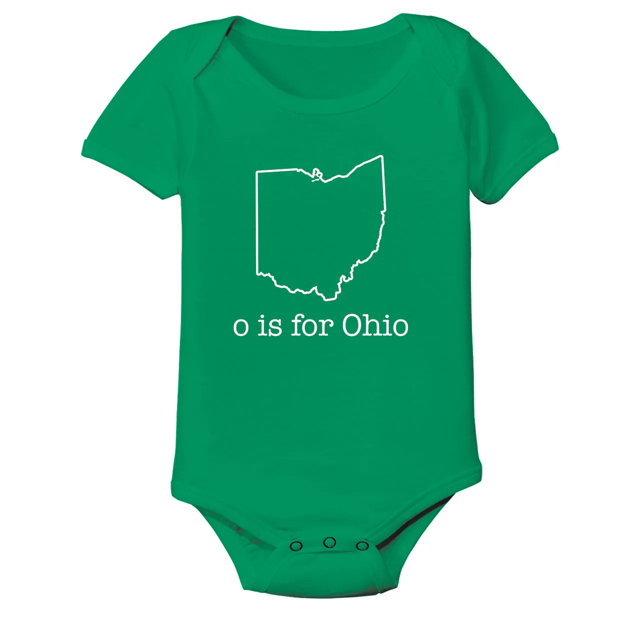 O Is For Ohio Baby One Piece