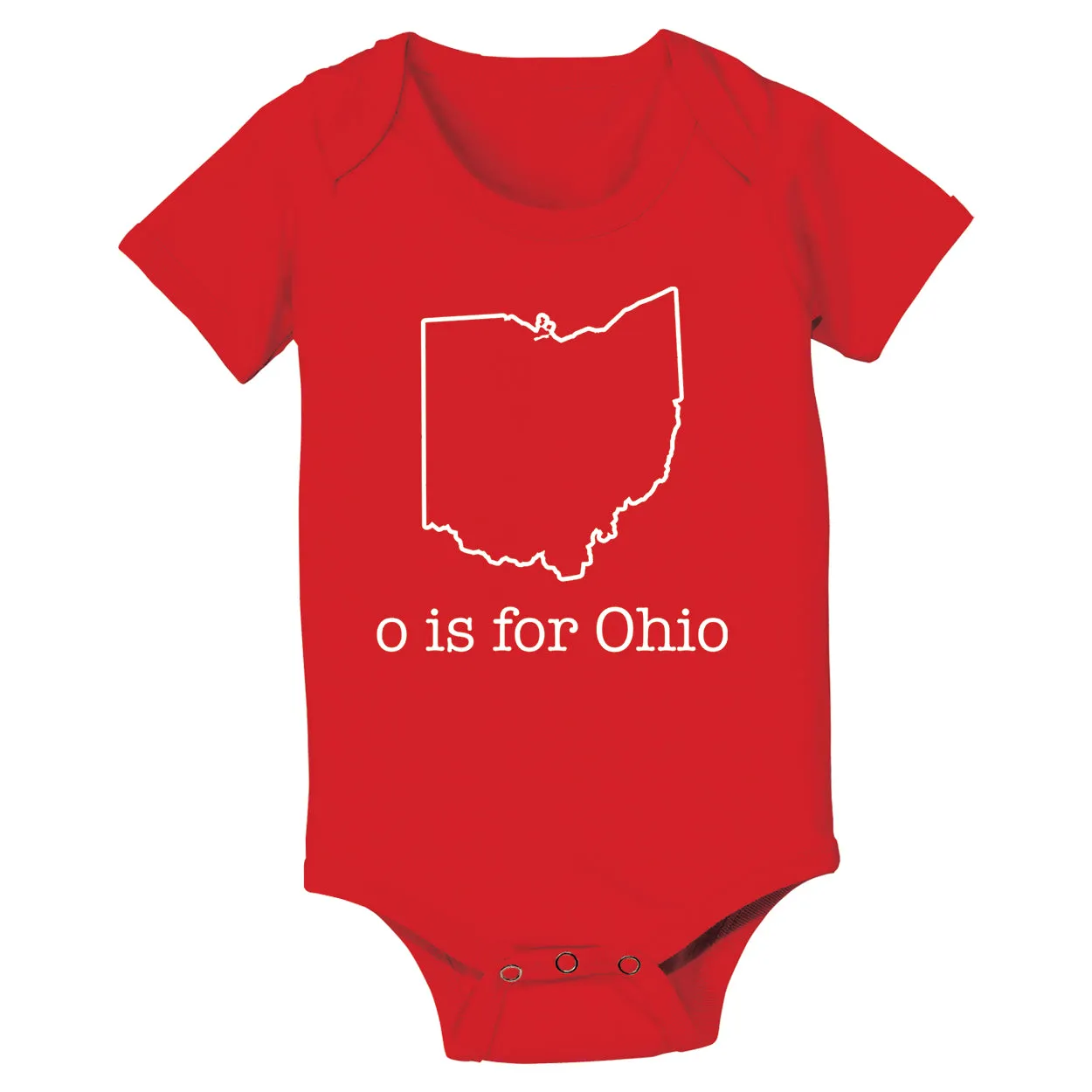 O Is For Ohio Baby One Piece