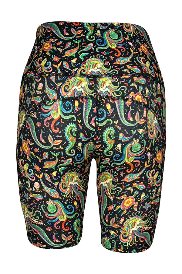 Ocean Odyssey Shorts   Pockets