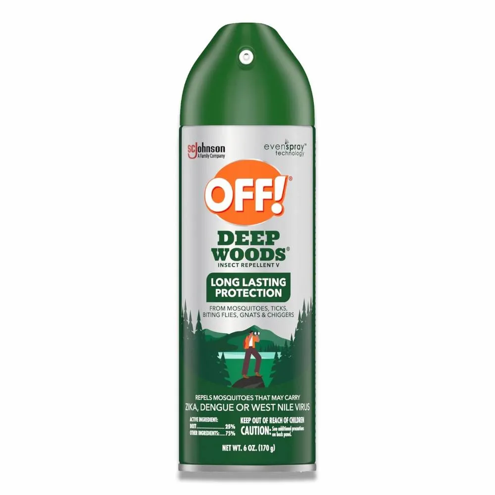 OFF! Deep Woods Spray Repellent 6 oz -  12 Pack