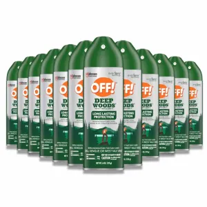 OFF! Deep Woods Spray Repellent 6 oz -  12 Pack