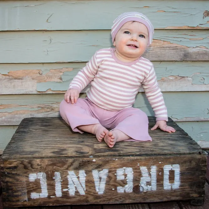 Organic Gloved Long-Sleeve Bodysuit