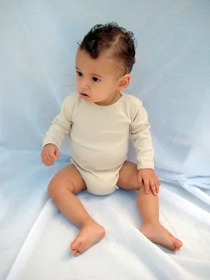 Organic Gloved Long-Sleeve Bodysuit