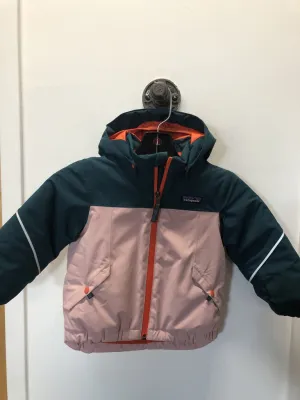 Patagonia Snow Pile Jacket, Pink/Green, Kid's 2T