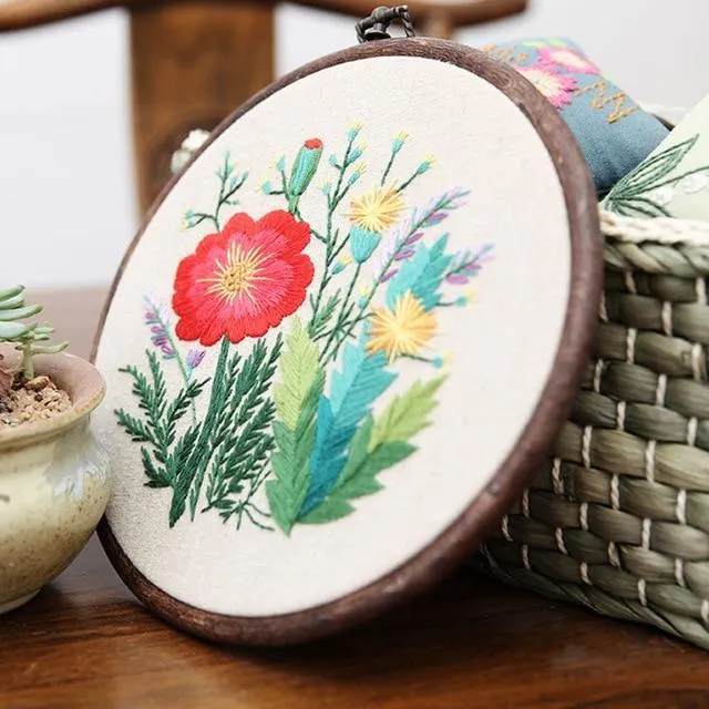 Plant Collections Handcraft Embroidery Needlework Kits