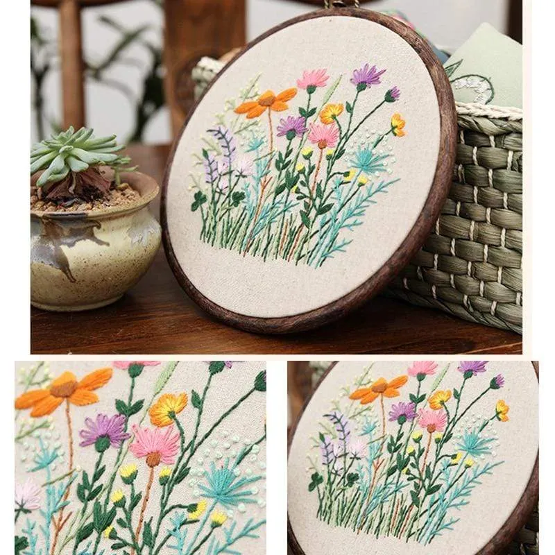 Plant Collections Handcraft Embroidery Needlework Kits