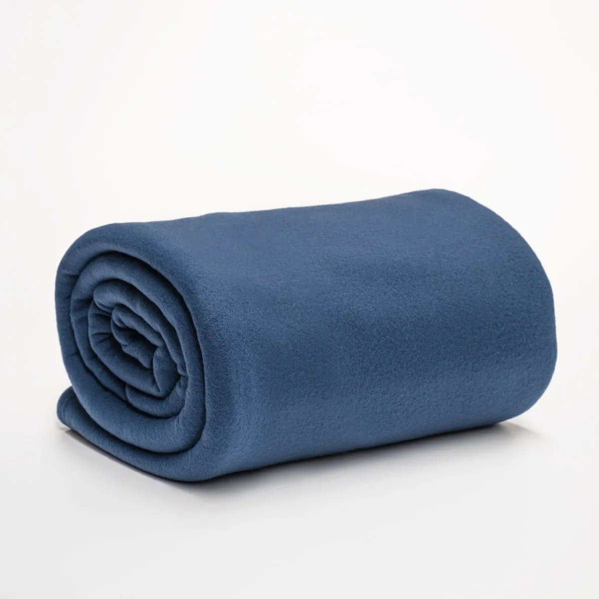 Polar Fleece Queen Blanket - Navy 300gsm