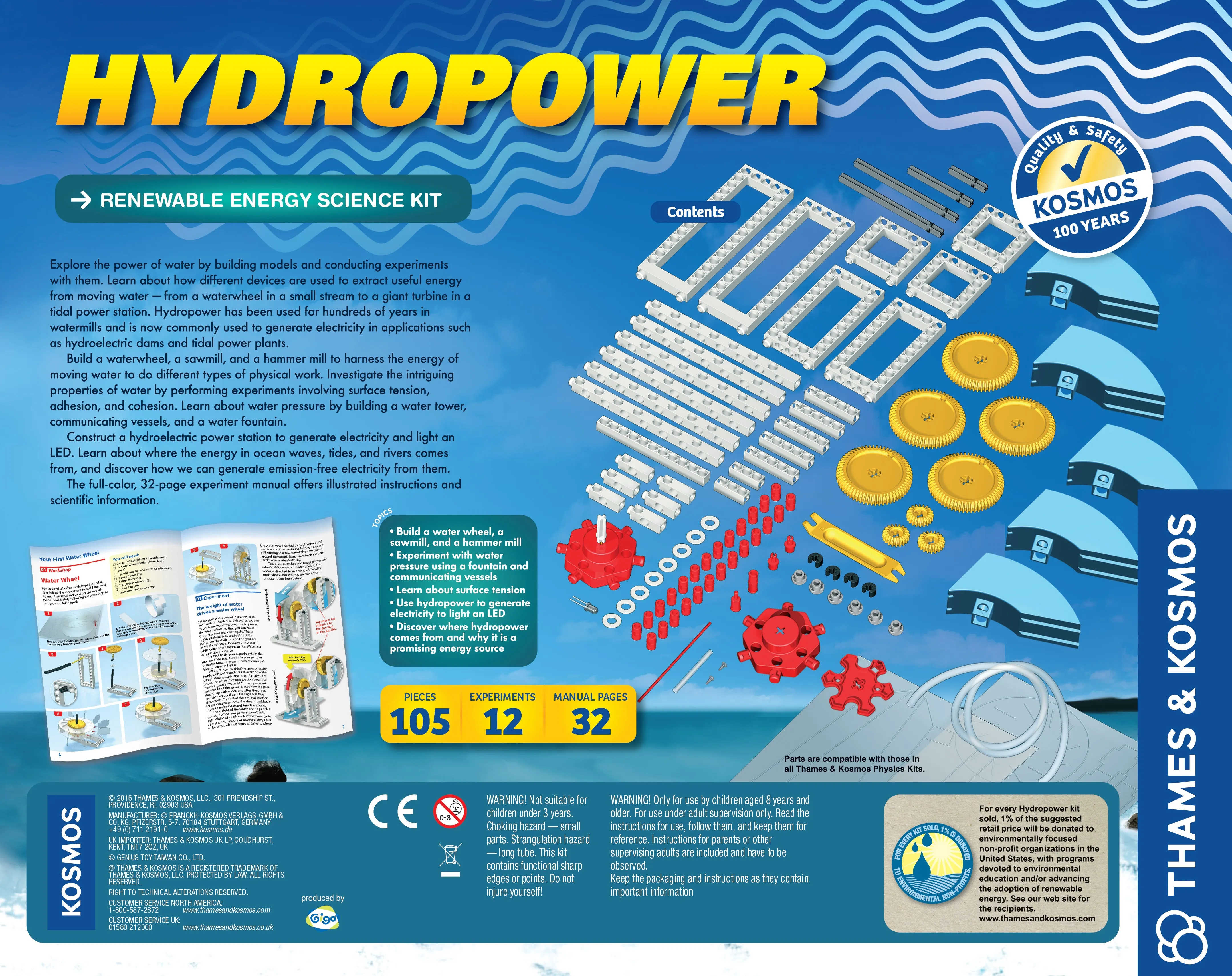 "Hydropower" - Experiment Kit