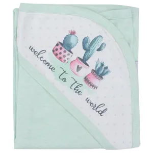 "Welcome To The World" Baby Blanket