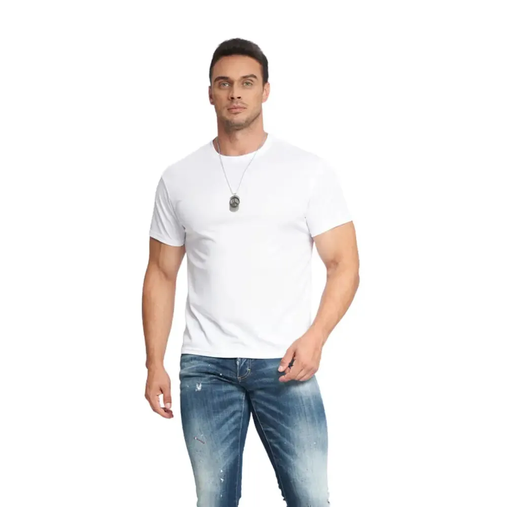 Mens Slim Fit Short Sleeve T-shirt