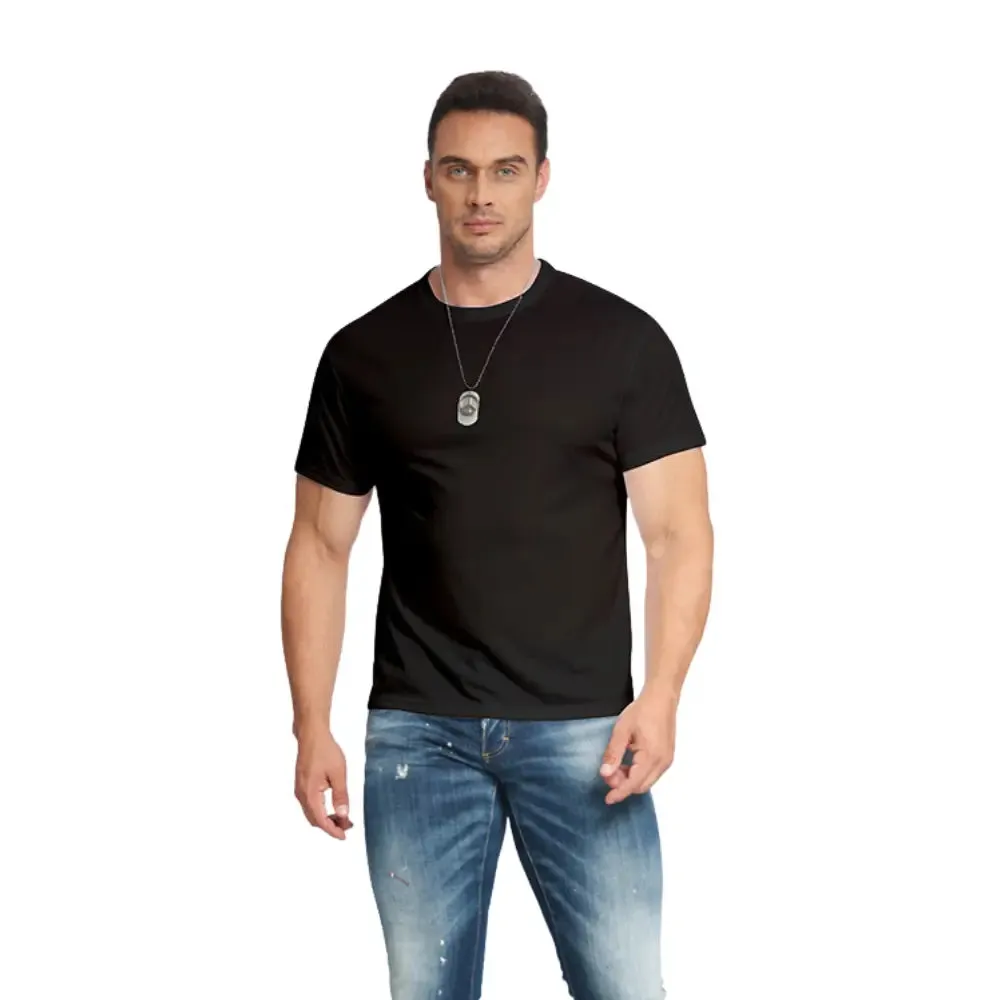 Mens Slim Fit Short Sleeve T-shirt