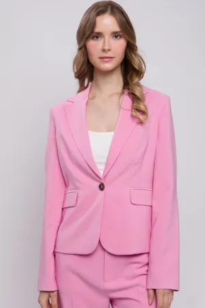 Single Button Closures Vertigo Blazer