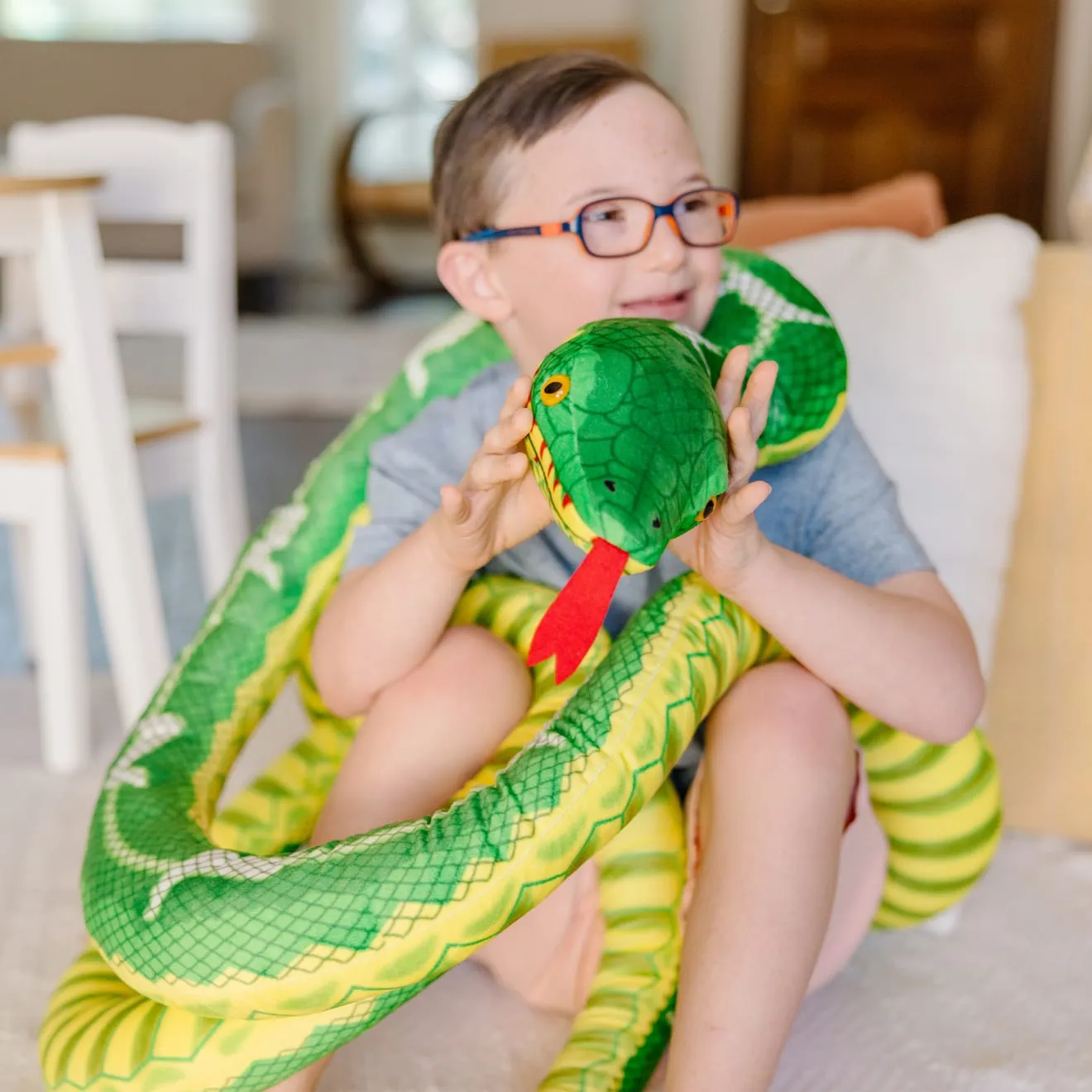 Snake Jumbo Stuffed Animal