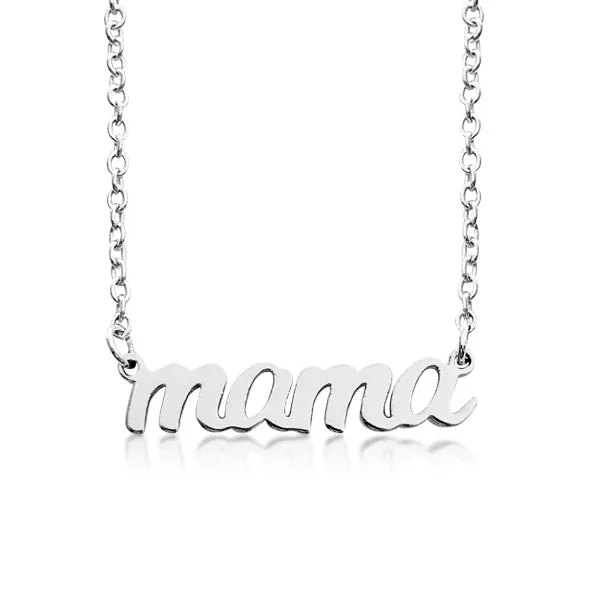 The Perfect Bundle with Sterling Silver 'mama' Nameplate