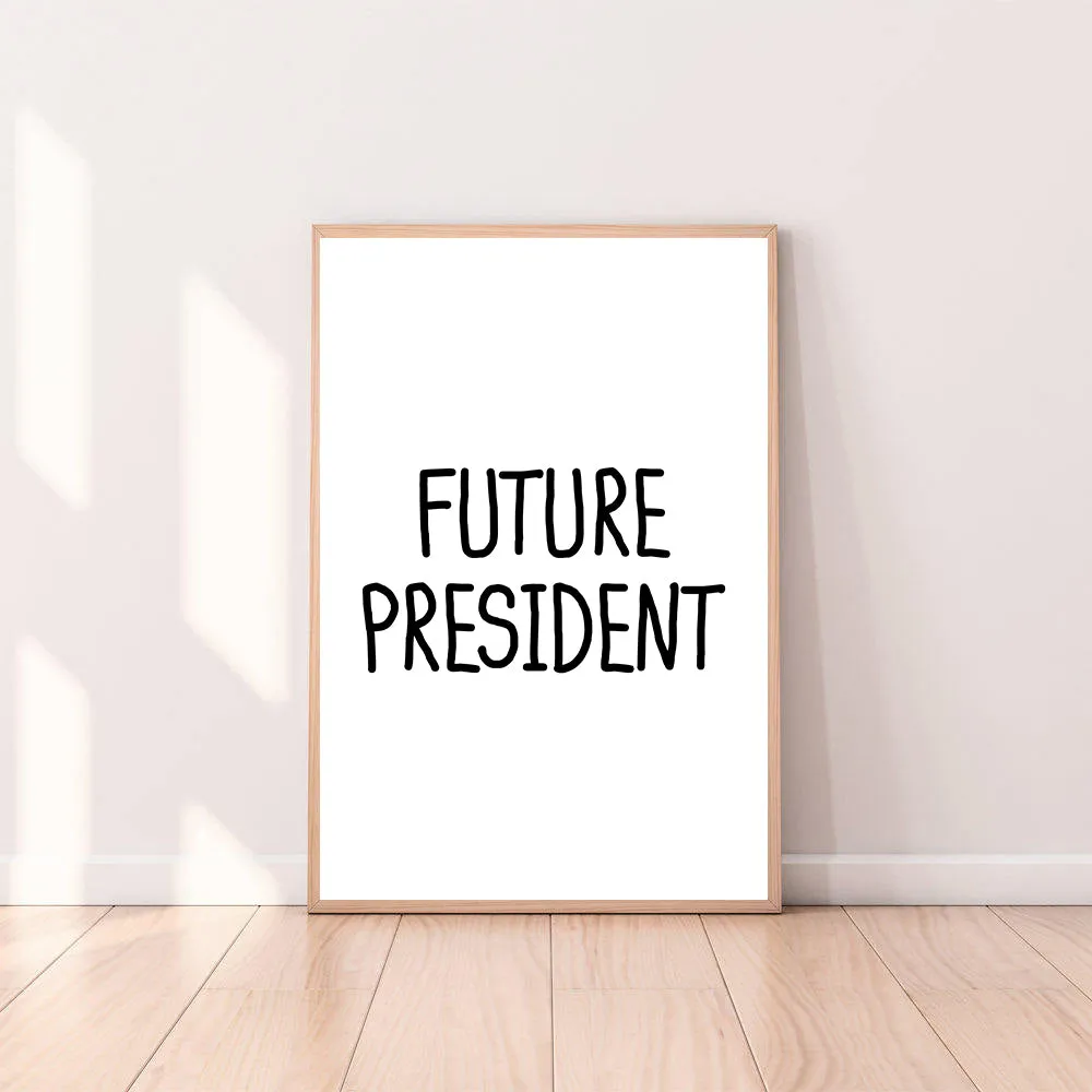 Wall Art Future President