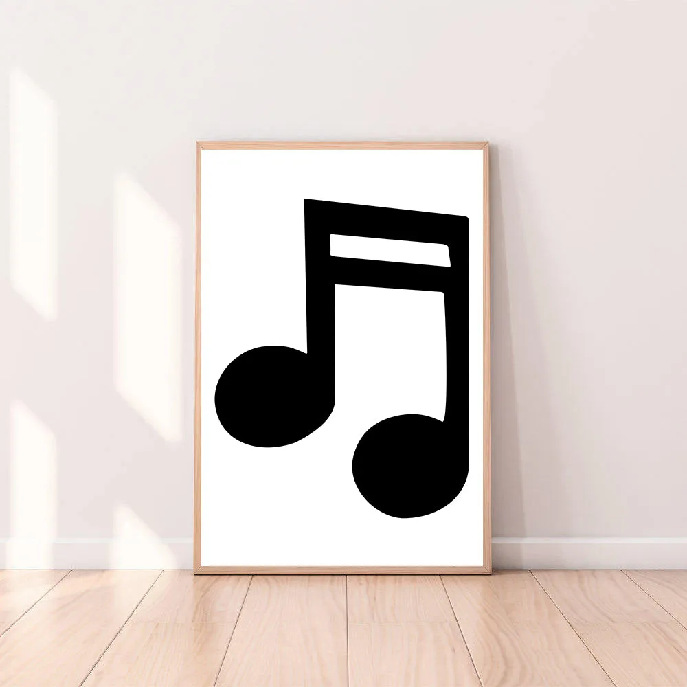 Wall Art Musical Note - Sixteenth Note