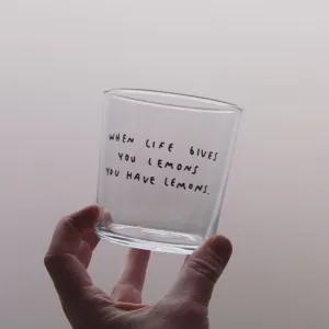 When Life Gives You Lemons Glass