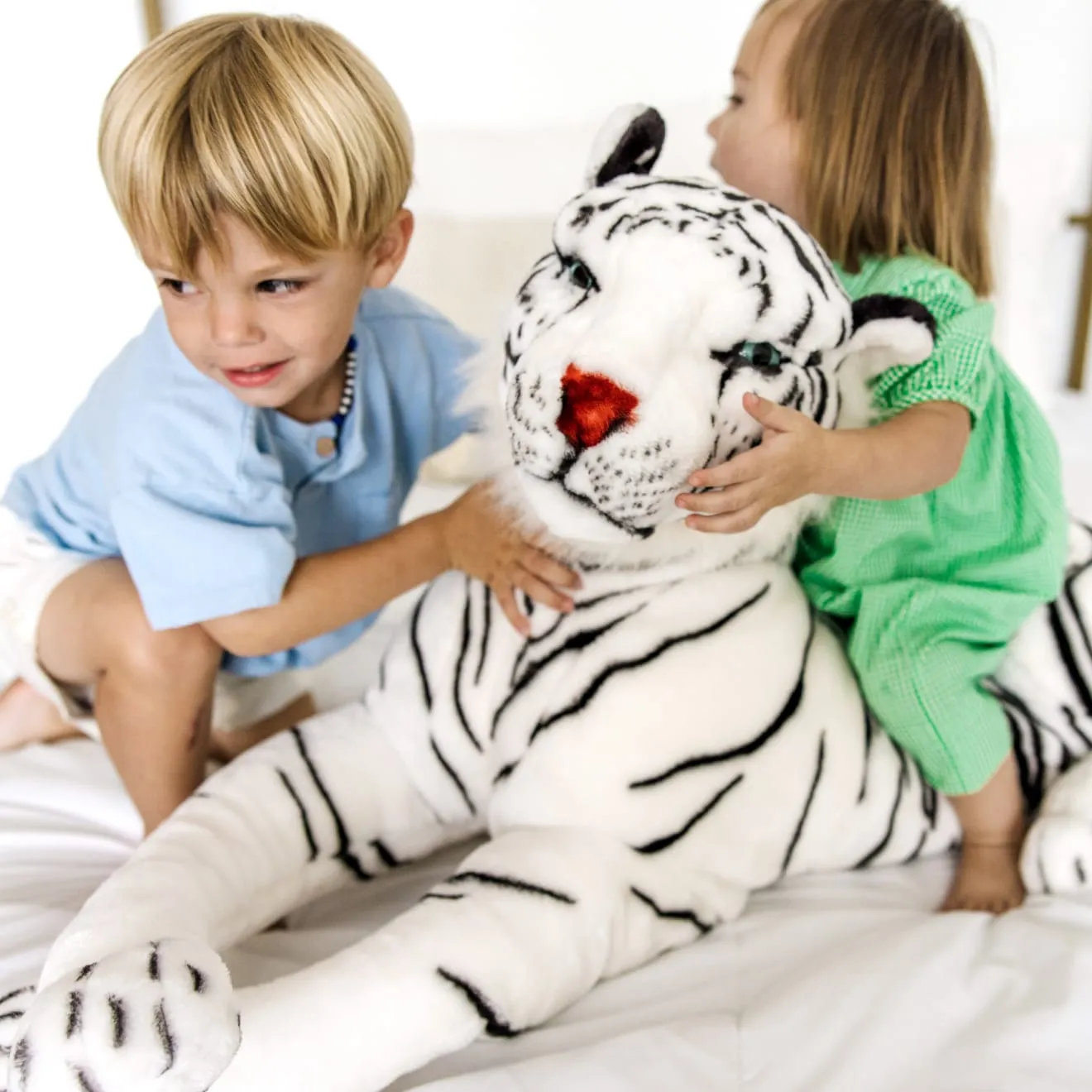 White Tiger Giant Stuffed Animal