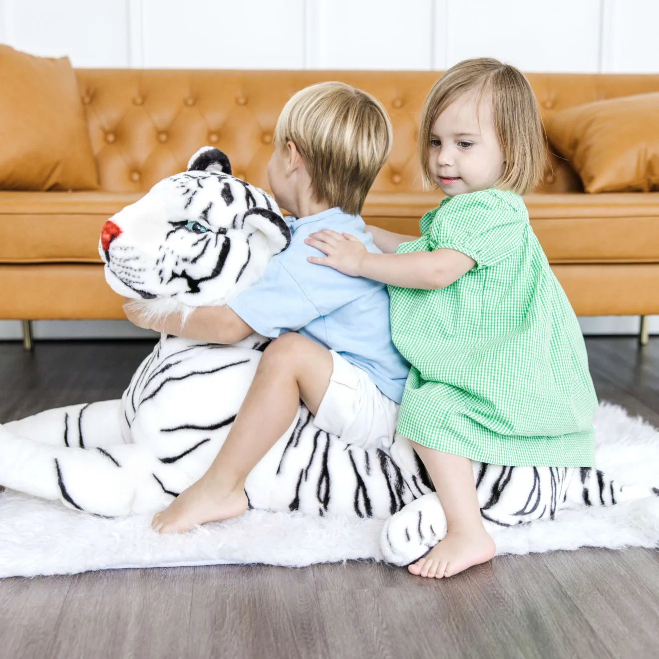 White Tiger Giant Stuffed Animal