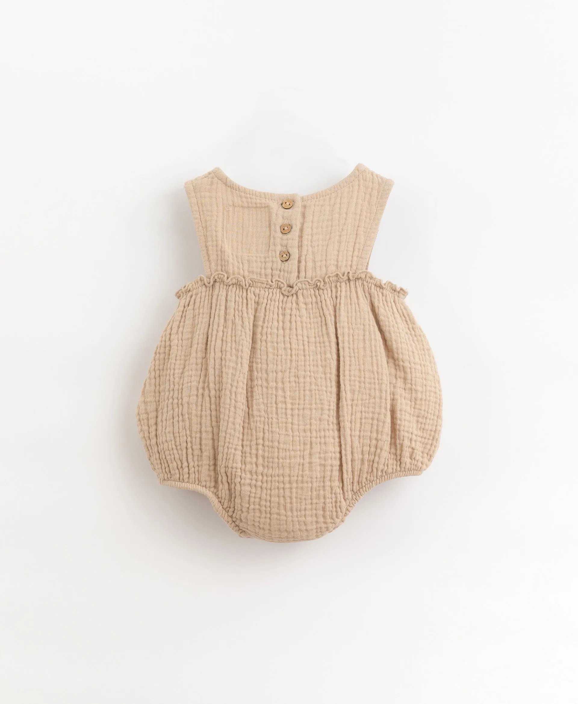 Woven Frill Romper